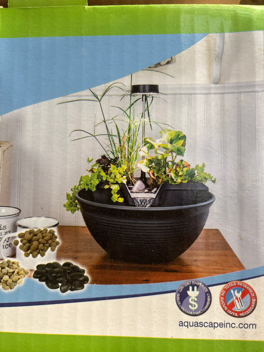 Aquascape aqua garden tabletop fountain kit