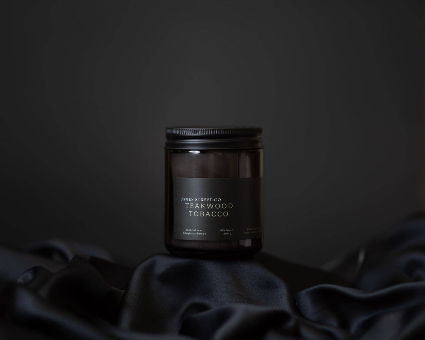 Teakwood + Tobacco 8oz Candle