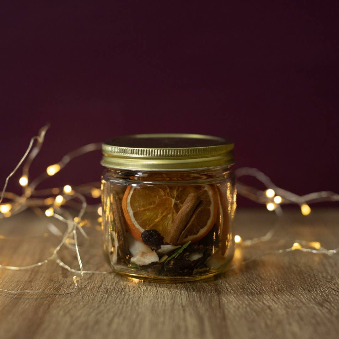 Be Merry & Bright Simmer Pot Mix, Limited Edition Holiday Aroma – 12oz Jar