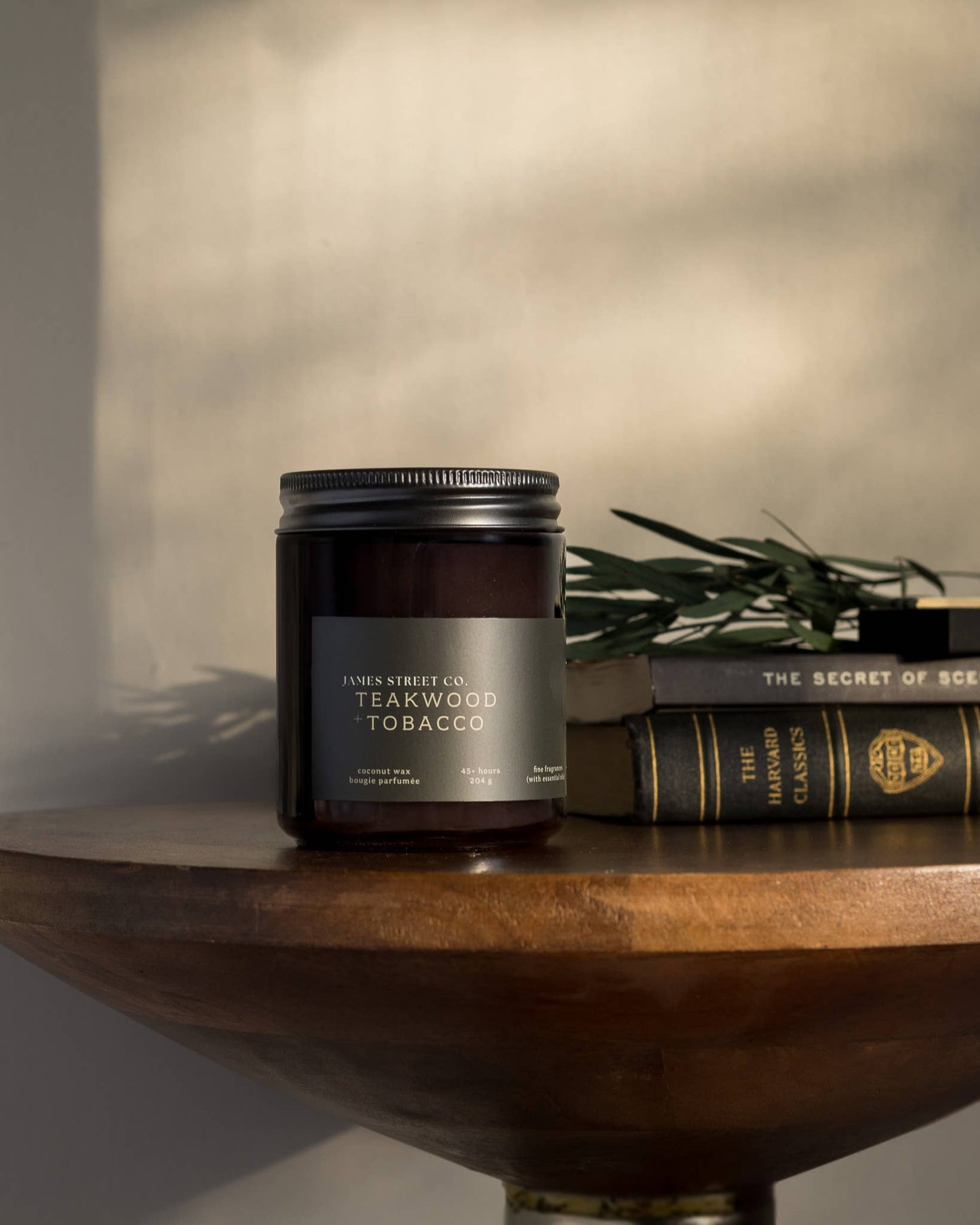 Teakwood + Tobacco 8oz Candle
