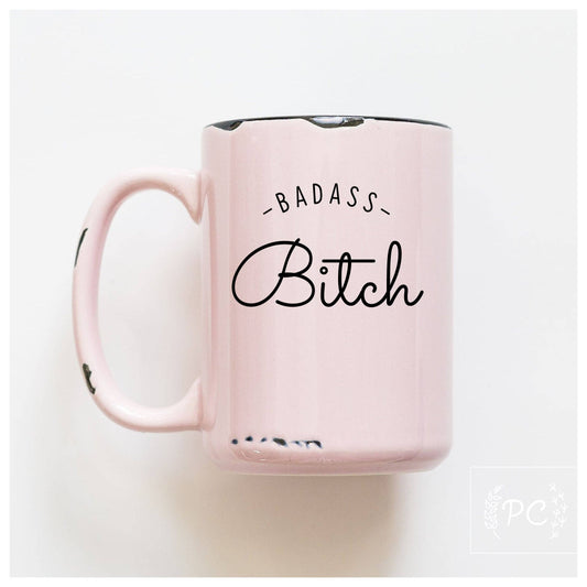 Badass bitch | ceramic mug