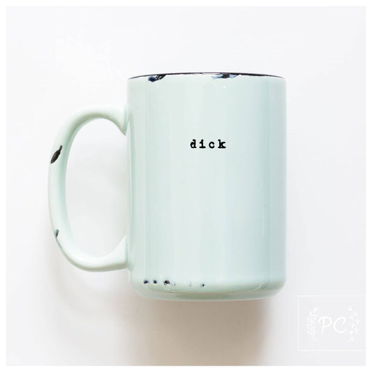 Dick | ceramic mug: Green