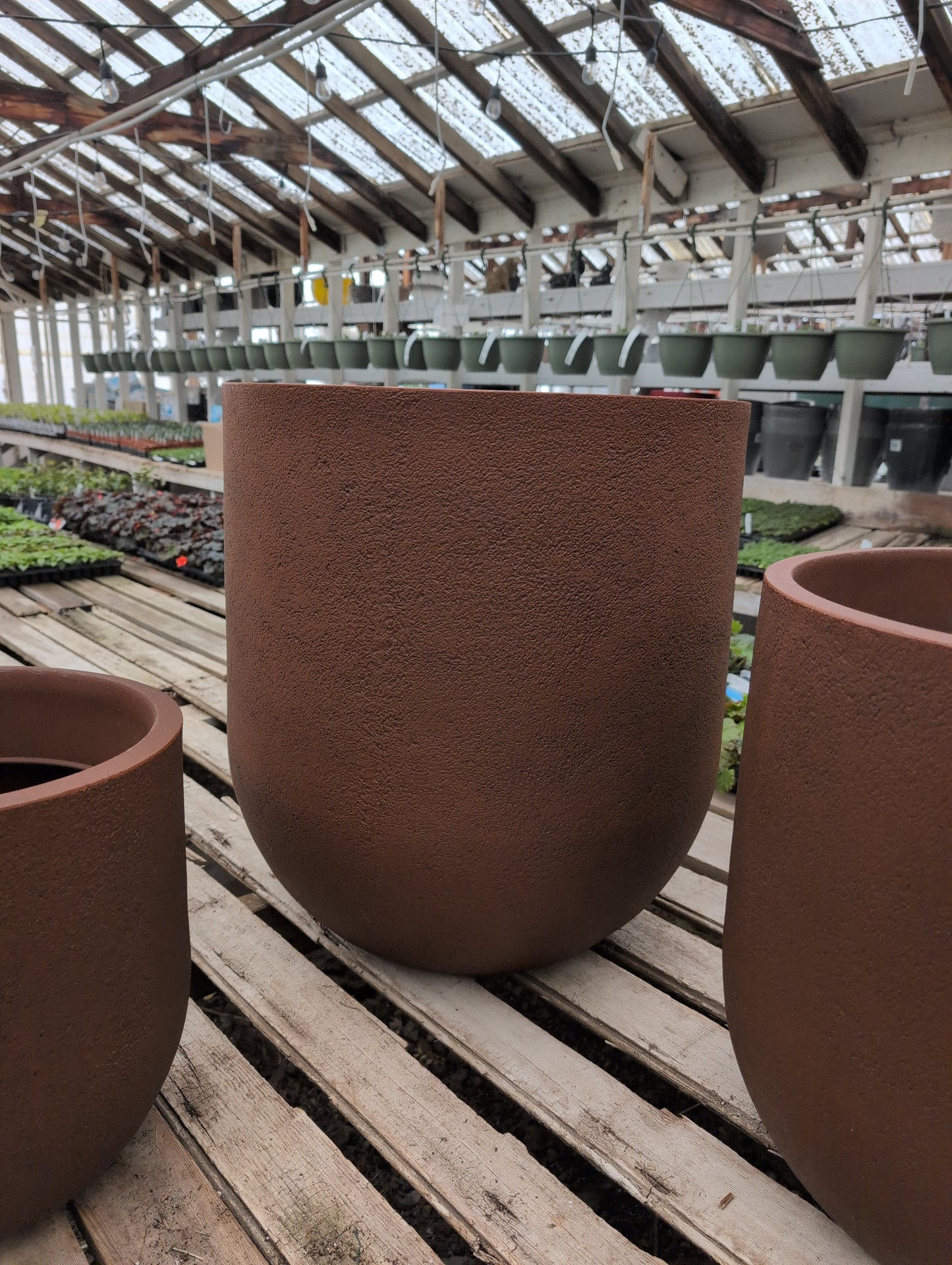 Rustic Cask Planter (Japi)
