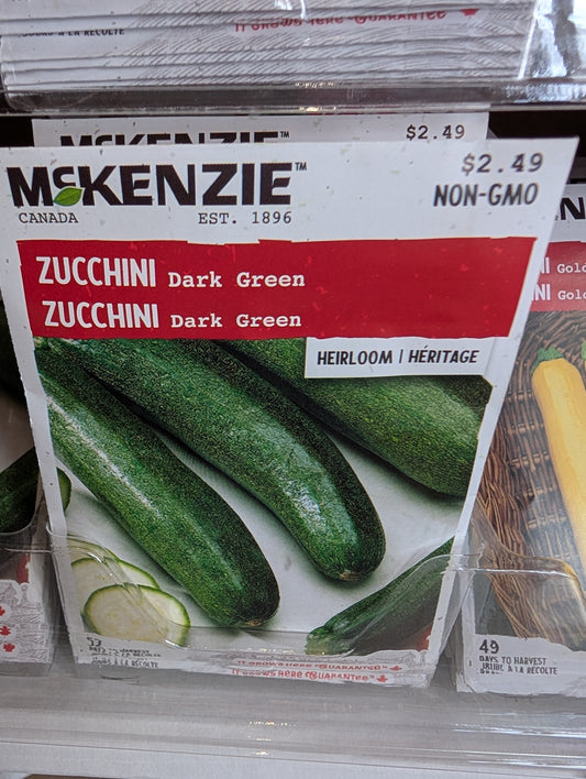 Dark Green Zucchini