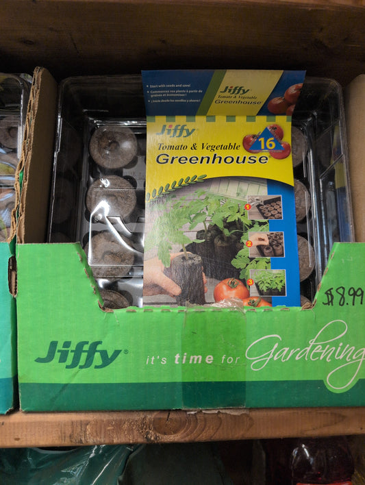 Jiffy Tomato + Vegetable Greenhouse