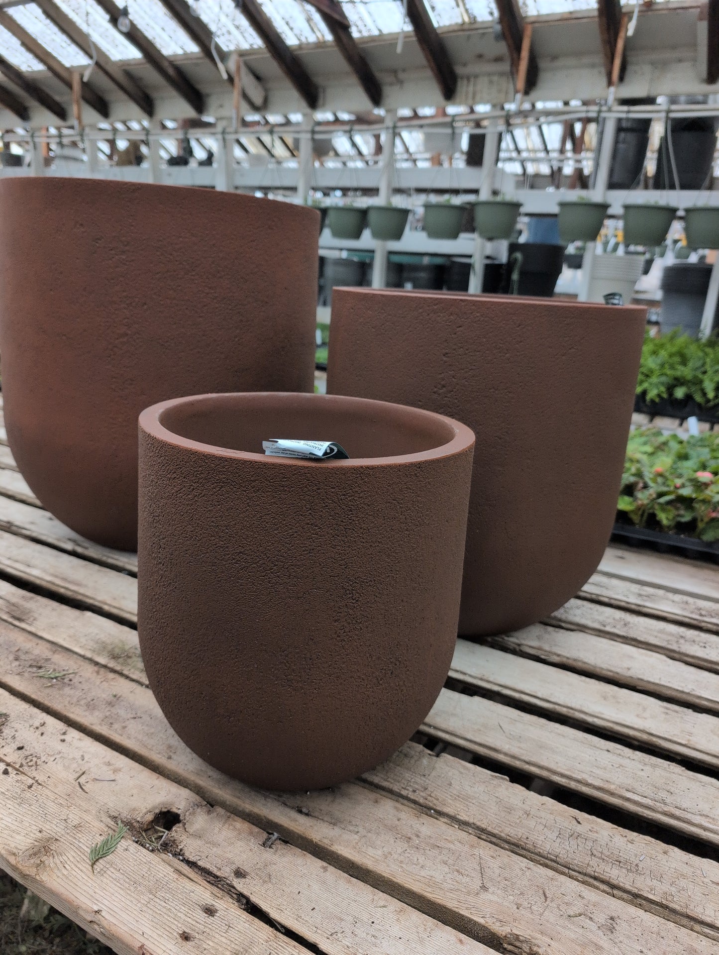 Rustic Cask Planter (Japi)