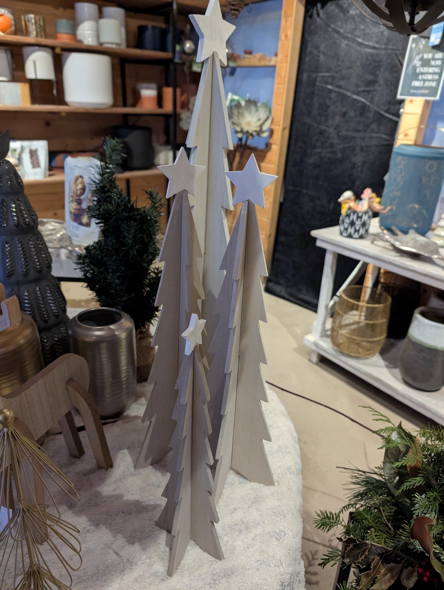 Wooden Christmas Trees